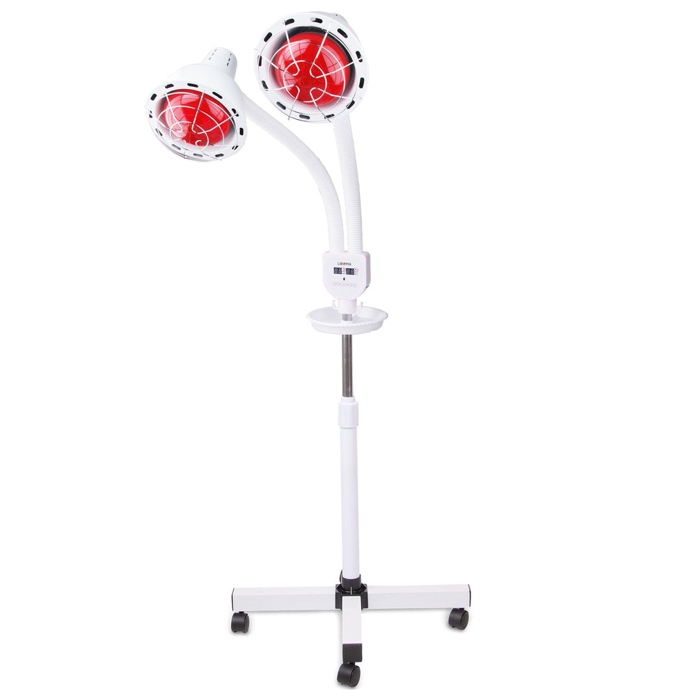 LIROMA® Infrarotlampe Doppelkopf - 507 (mit Ständer)